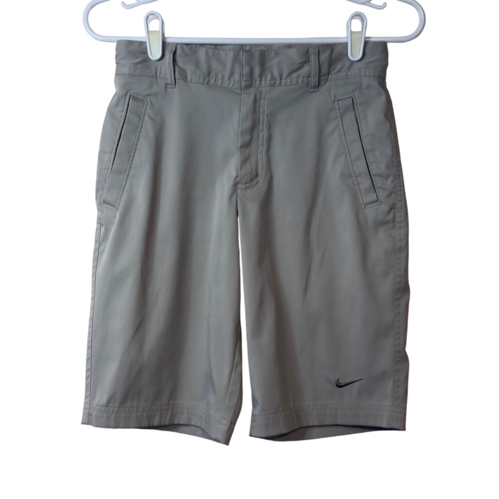 Nike Golf Men's Dri-Fit Active Chino Shorts Size M Tan Preppy Casual Summer